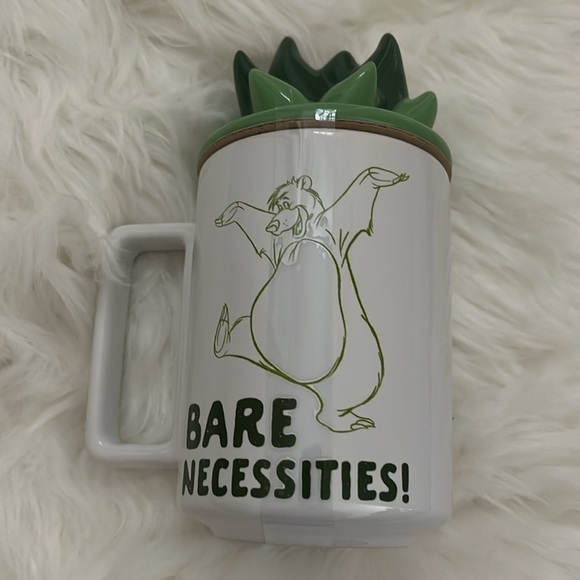 🆕 Disney’s Baloo Bare Necessities Mug with Lid From the Jungle Book Double Sided - Picture 3 of 6